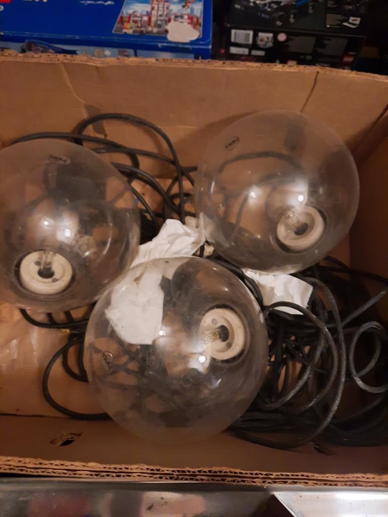3 Verlichtingsbollen voor in de vijver, Ophalen, Gebruikt, Overige typen