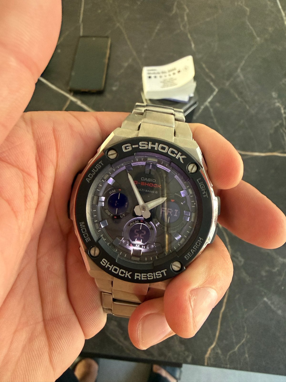 Casio G-Shock G-Steel GST-W110D Horloge (Module 5444), Casio, Staal, Polshorloge, Ophalen of Verzenden
