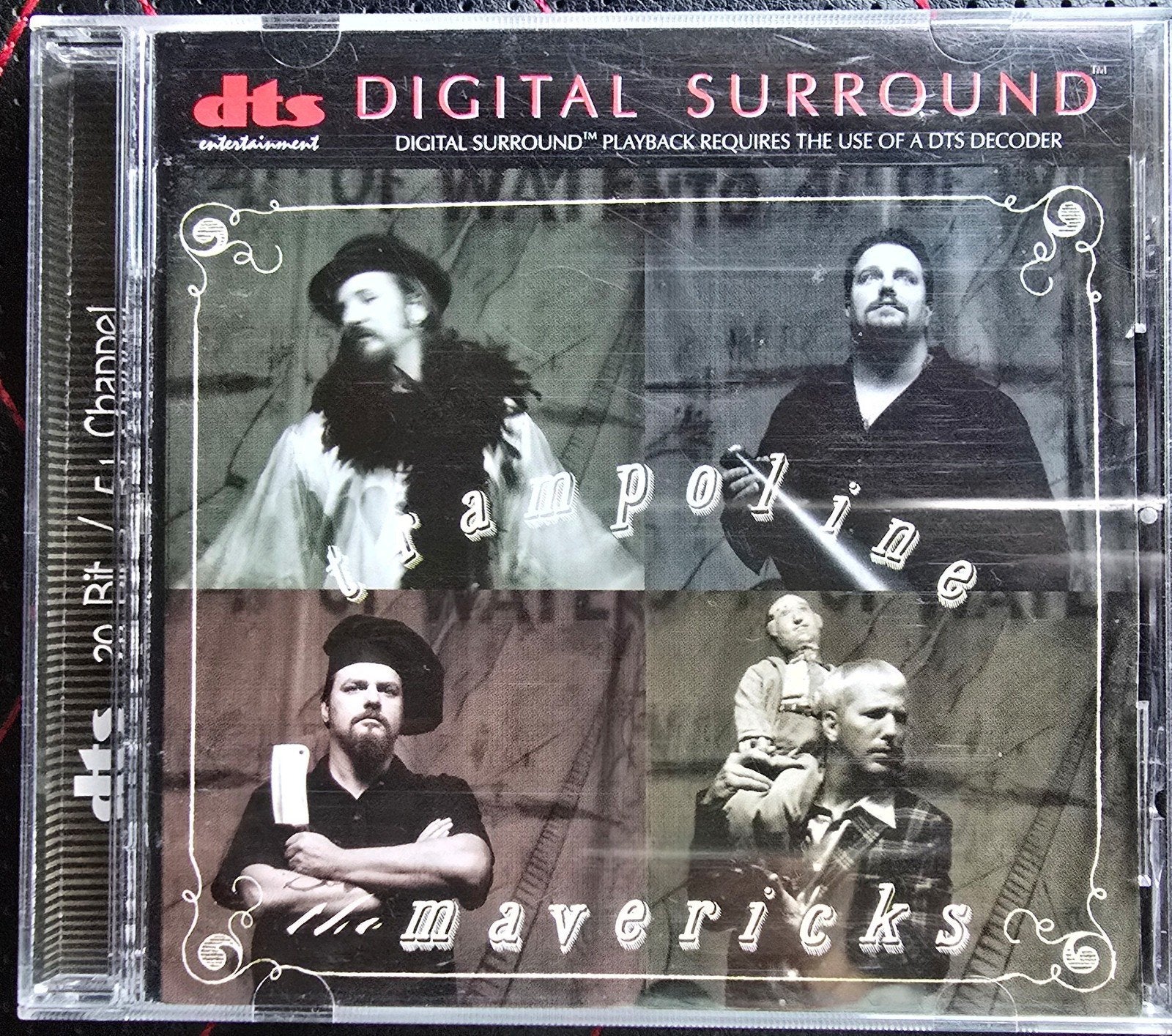 the Mavericks Trampoline DTS CD ( Dance the Night away), Ophalen of Verzenden, Gebruikt, Inclusief boekje