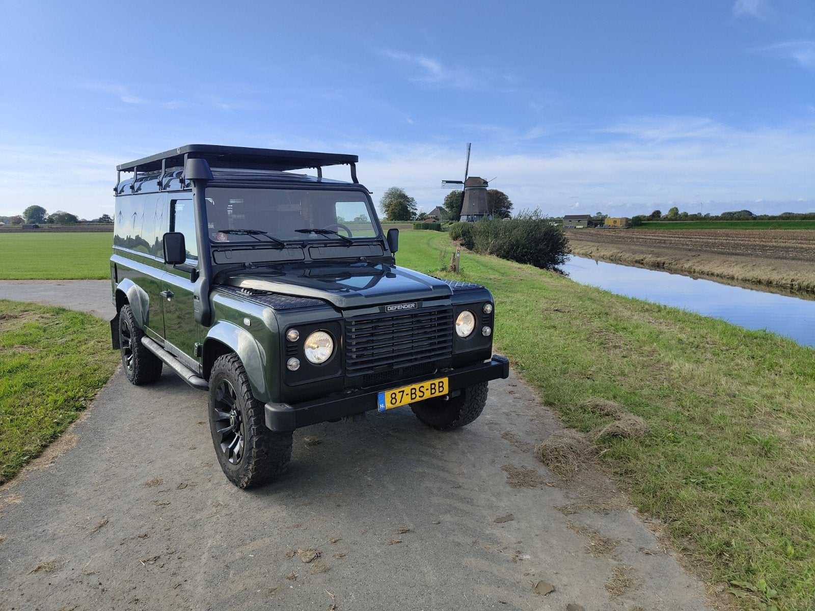 Land Rover Defender 110 TD5 4WD 2005, Auto's, Land Rover, 2495 cc, 122 pk, Origineel Nederlands
