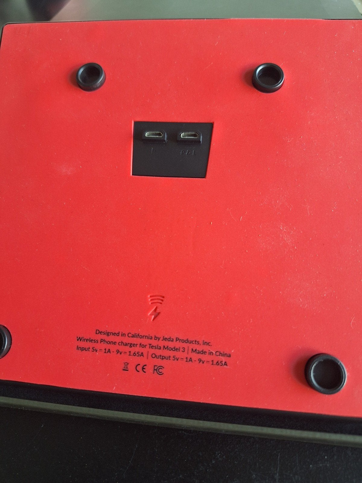 Jeda Wireless Pad - Tesla Model 3 Draadloze Oplader, Ophalen of Verzenden, Zo goed als nieuw, Overige typen, Samsung