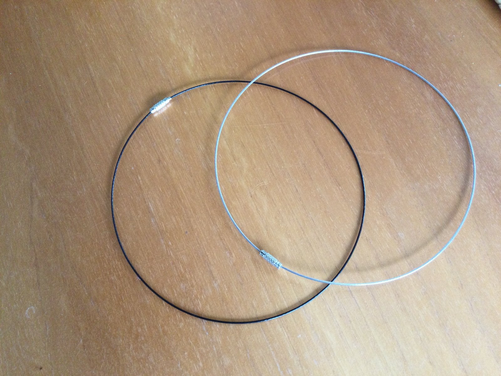 Spang ketting met schroefslotje, Ophalen of Verzenden, Nieuw, Zwart, Overige materialen