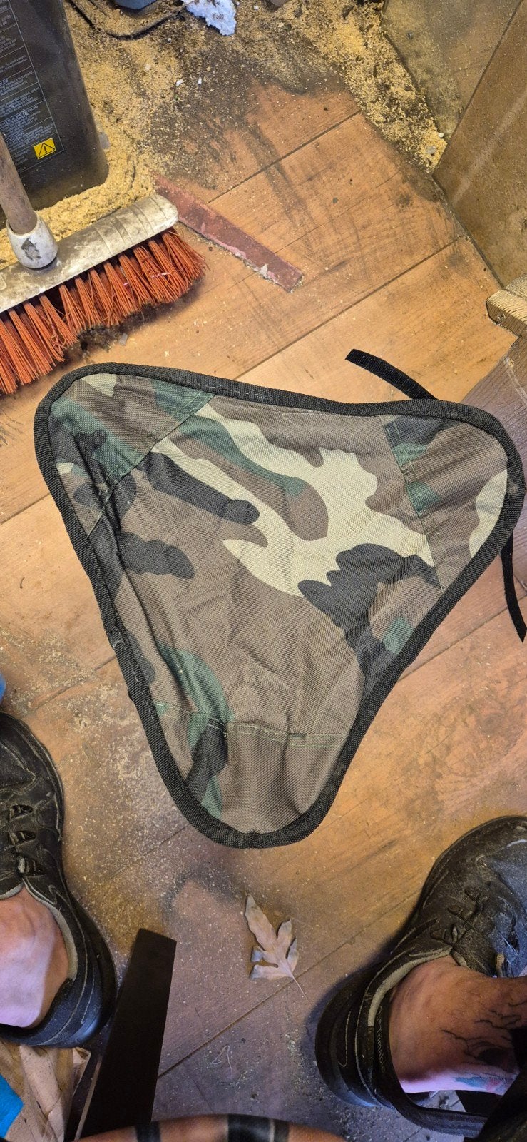 Opvouwbaar krukje - Camouflage, Caravans en Kamperen, Ophalen of Verzenden, Gebruikt