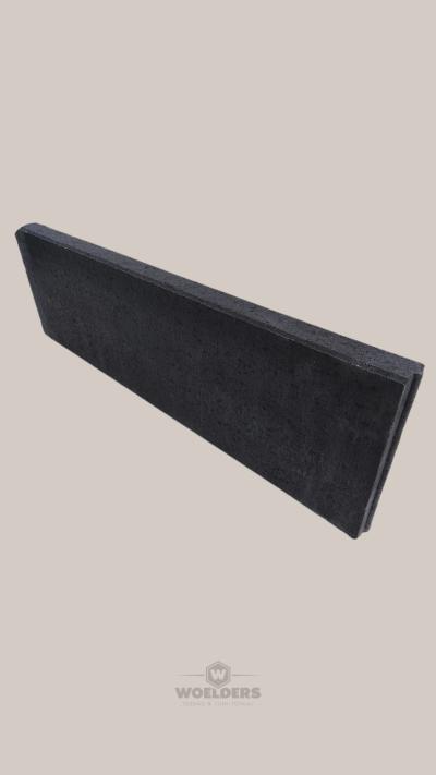 Betonband 7x40x100cm Antraciet, Tuin en Terras, Bielzen en Borders, Zo goed als nieuw, Minder dan 25 cm, Minder dan 100 cm, Ophalen