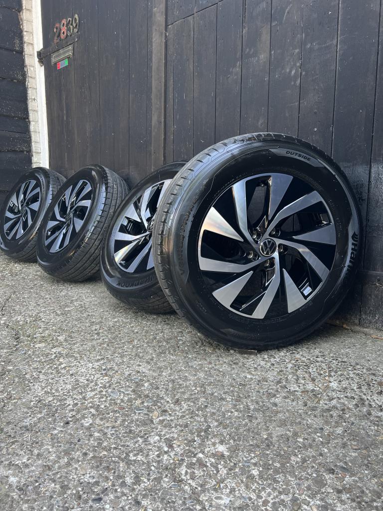 5x112 originele Volkswagen Tiguan venezia velgen 17” zomer, Auto-onderdelen, Banden en Velgen, Banden en Velgen, Zomerbanden, 17 inch