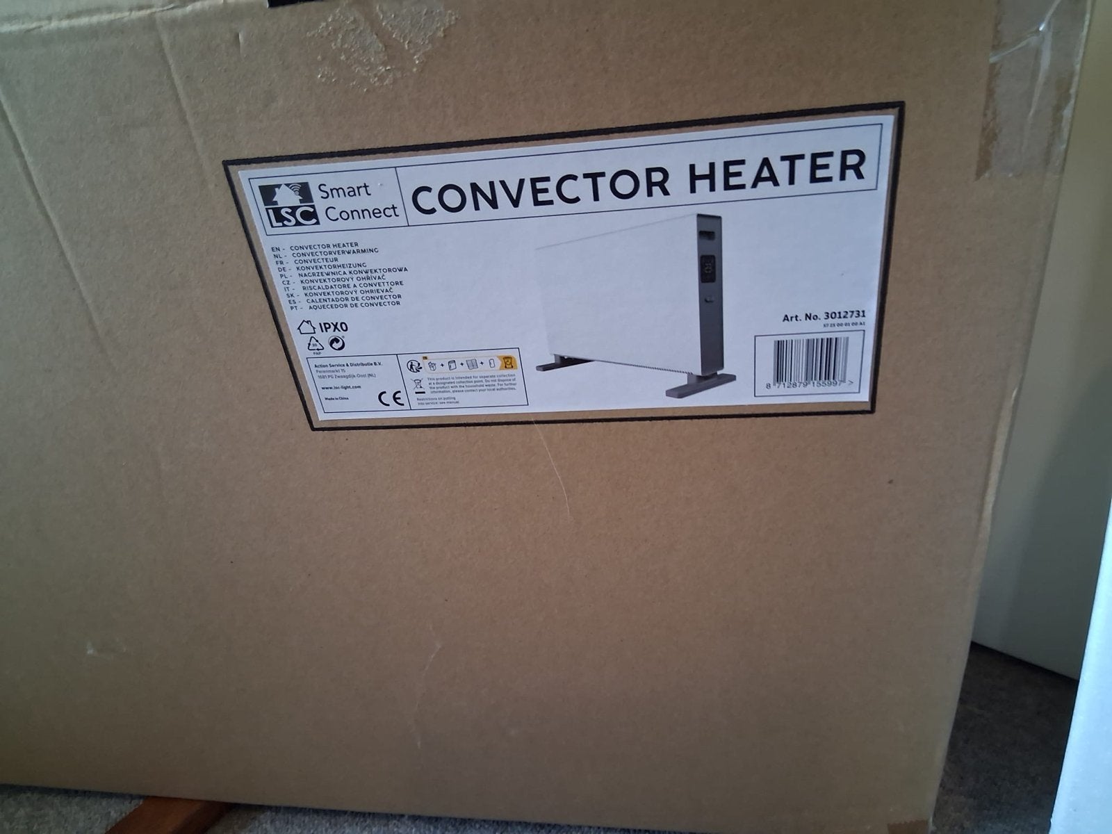 LSC Smart Connect Convector Kachel Wit - Zo goed als nieuw, Ophalen, Zo goed als nieuw, Elektrisch, Overige soorten