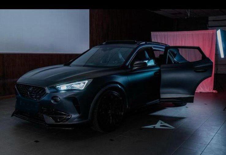 Cupra Formentor 2.0 TSI 310pk 4DRIVE Dsg-7 2021 Grijs, Auto's, Cupra, Automaat, 1800 kg, 4 cilinders, Leder