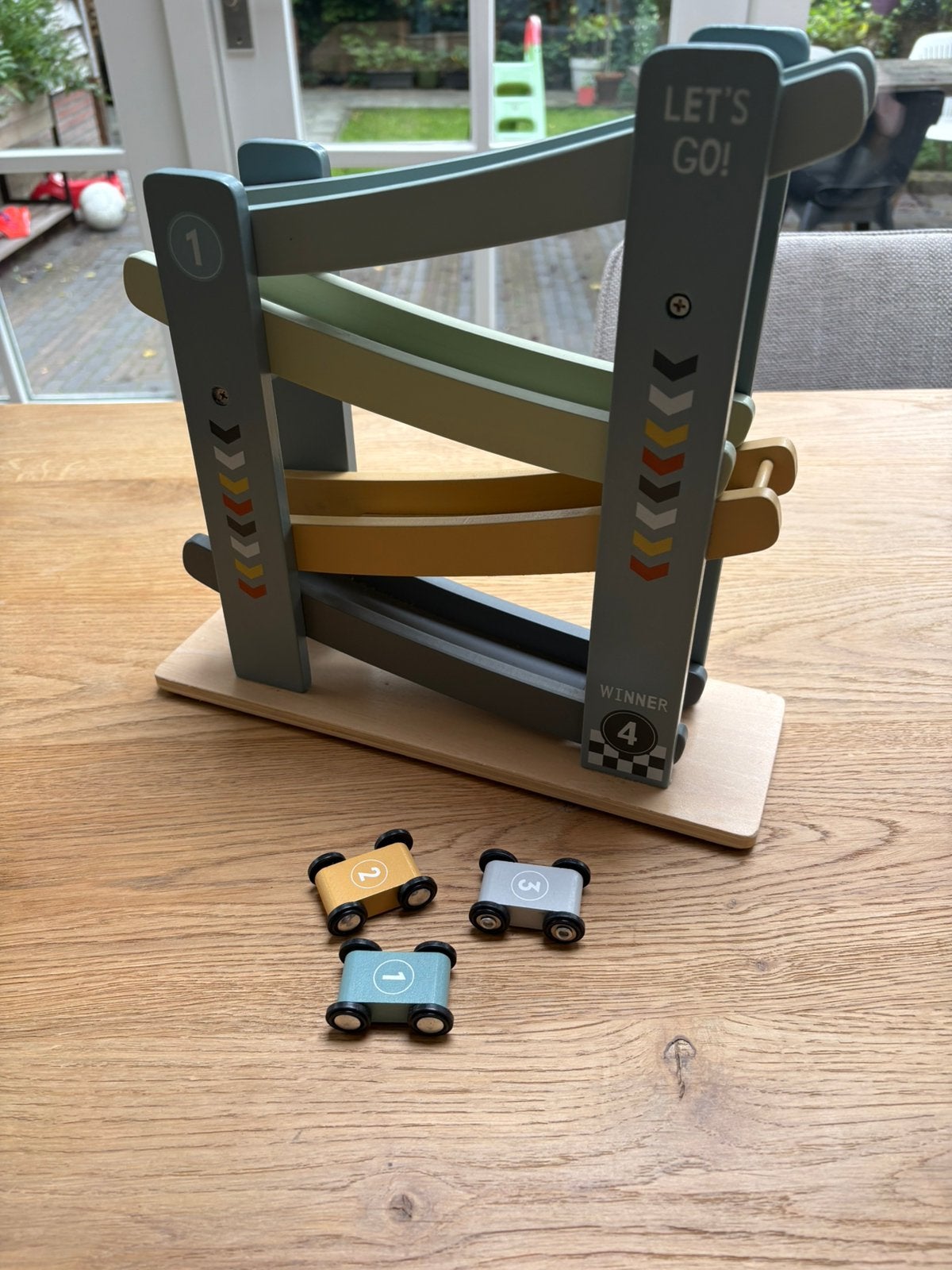 Little Dutch autobaan, Ophalen, Zo goed als nieuw