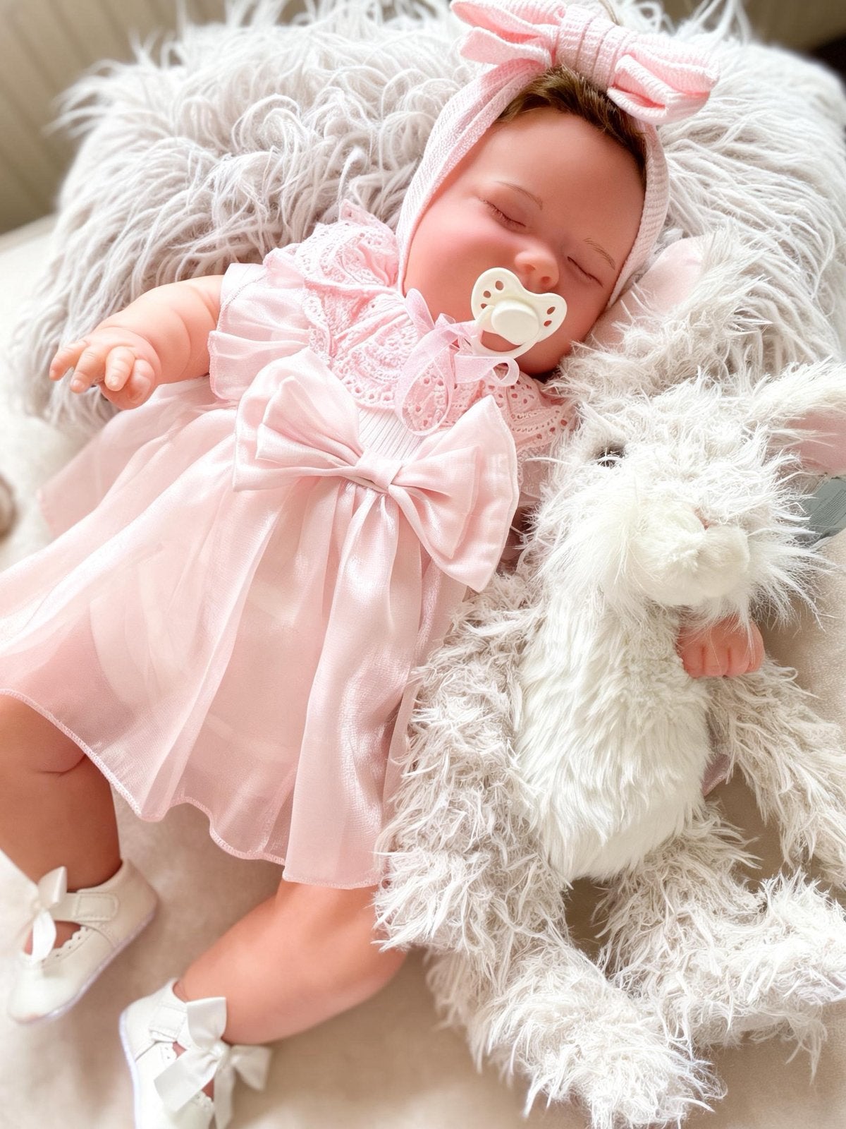 Handgemaakte babypop reborn 🎀  Emi nieuw, Verzenden, Nieuw, Pop