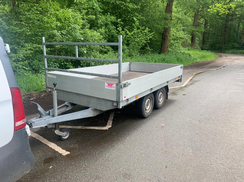 Te koop zeer nette hapert aanhanger, Ophalen of Verzenden