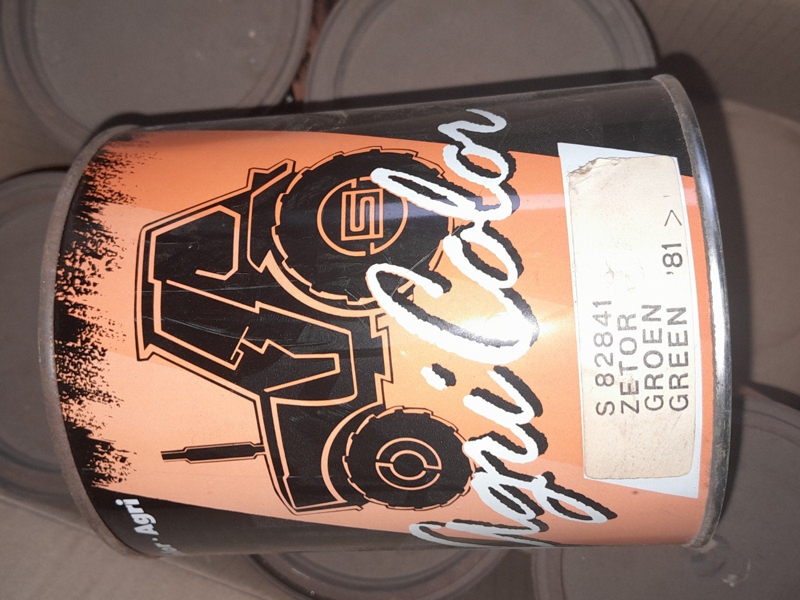 Zetor verf kleur Groen 81, Ophalen, Nieuw, Verf, Minder dan 5 liter