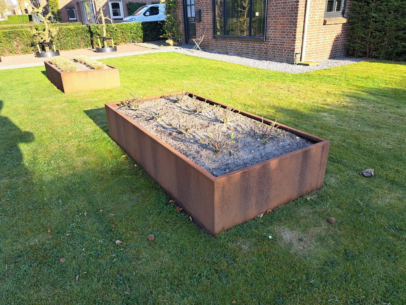 Cortenstaal, Ophalen, 100 cm of meer, Nieuw, Balkon