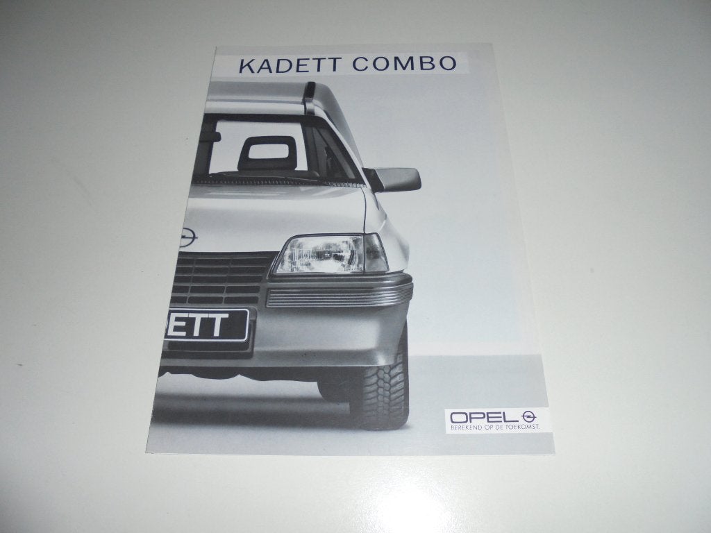 brochure Opel Combo  1986, Ophalen of Verzenden, Nieuw, Opel