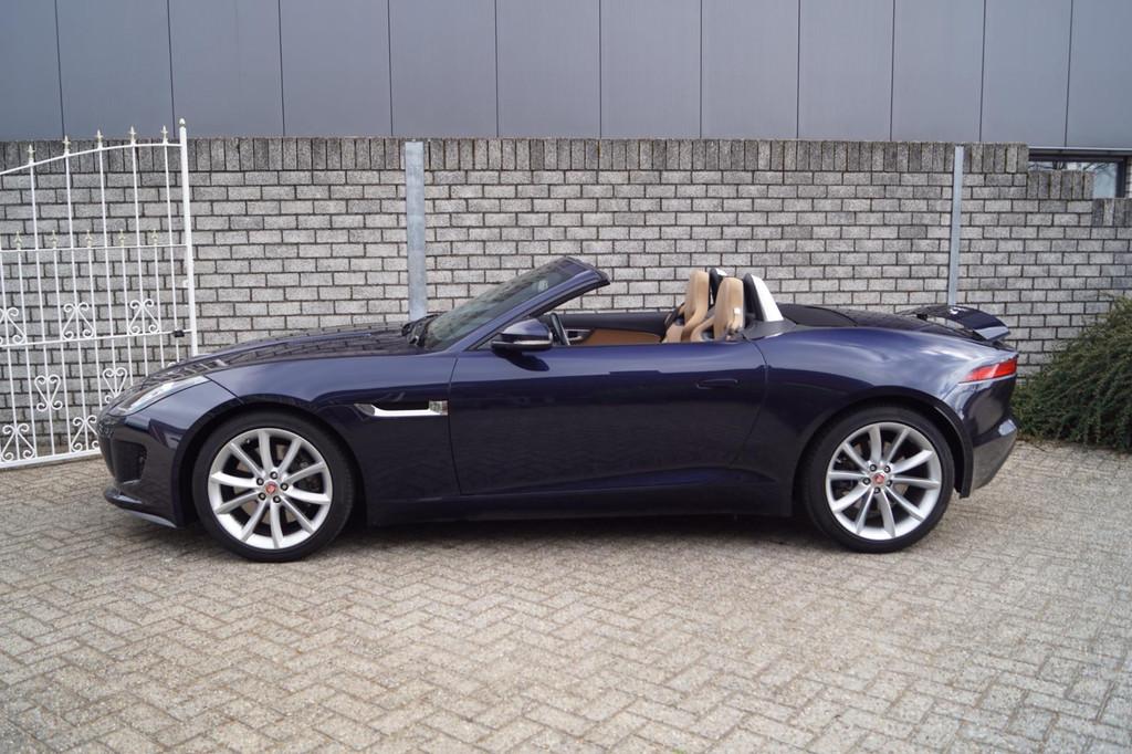 Jaguar F-TYPE 3.0 V6 Convertible Autom Luxe Leder Sportst St, Auto's, Jaguar, Achterwielaandrijving, Euro 6, 2995 cc, Cabriolet