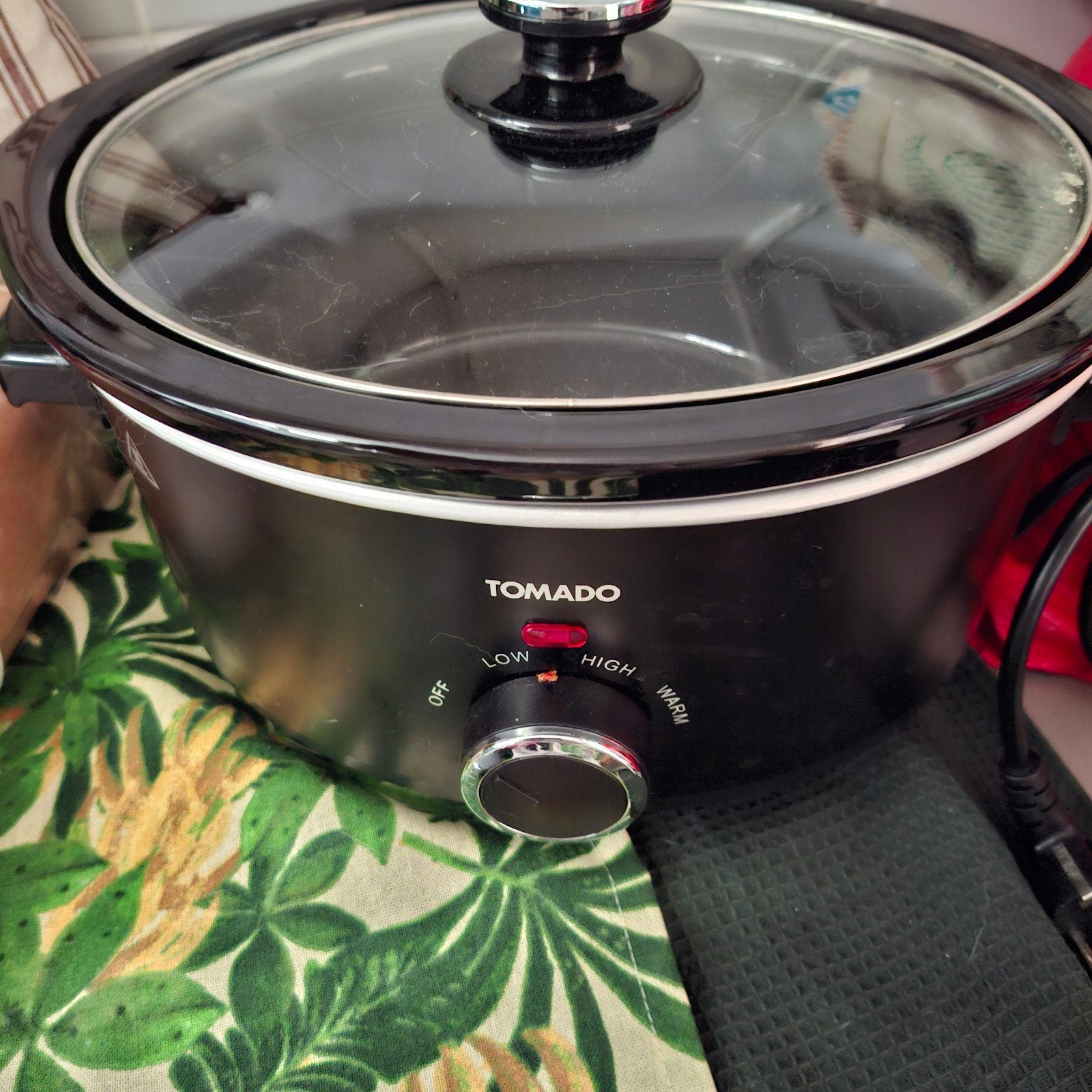 Tomado slowcooker 3.5 liter - ZGAN, Witgoed en Apparatuur, Slowcookers, Ophalen of Verzenden, Zo goed als nieuw