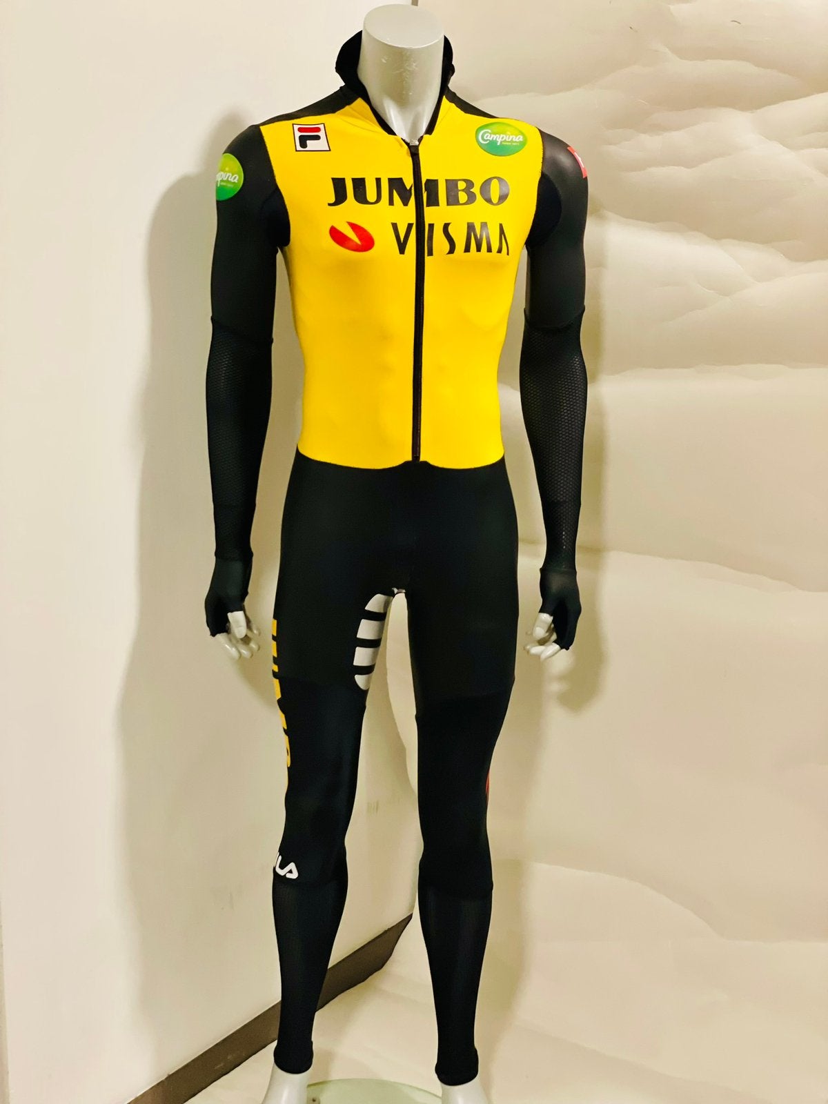 Schaatskleding schaatspak snelpak speedsuit maat M Fila, Ophalen of Verzenden, Zo goed als nieuw, Overige typen, Overige merken