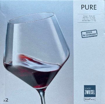 6x Schott Zwiesel Glas Pure Bourgogne Wijnglazen, Ophalen of Verzenden, Nieuw, Glas, Overige merken