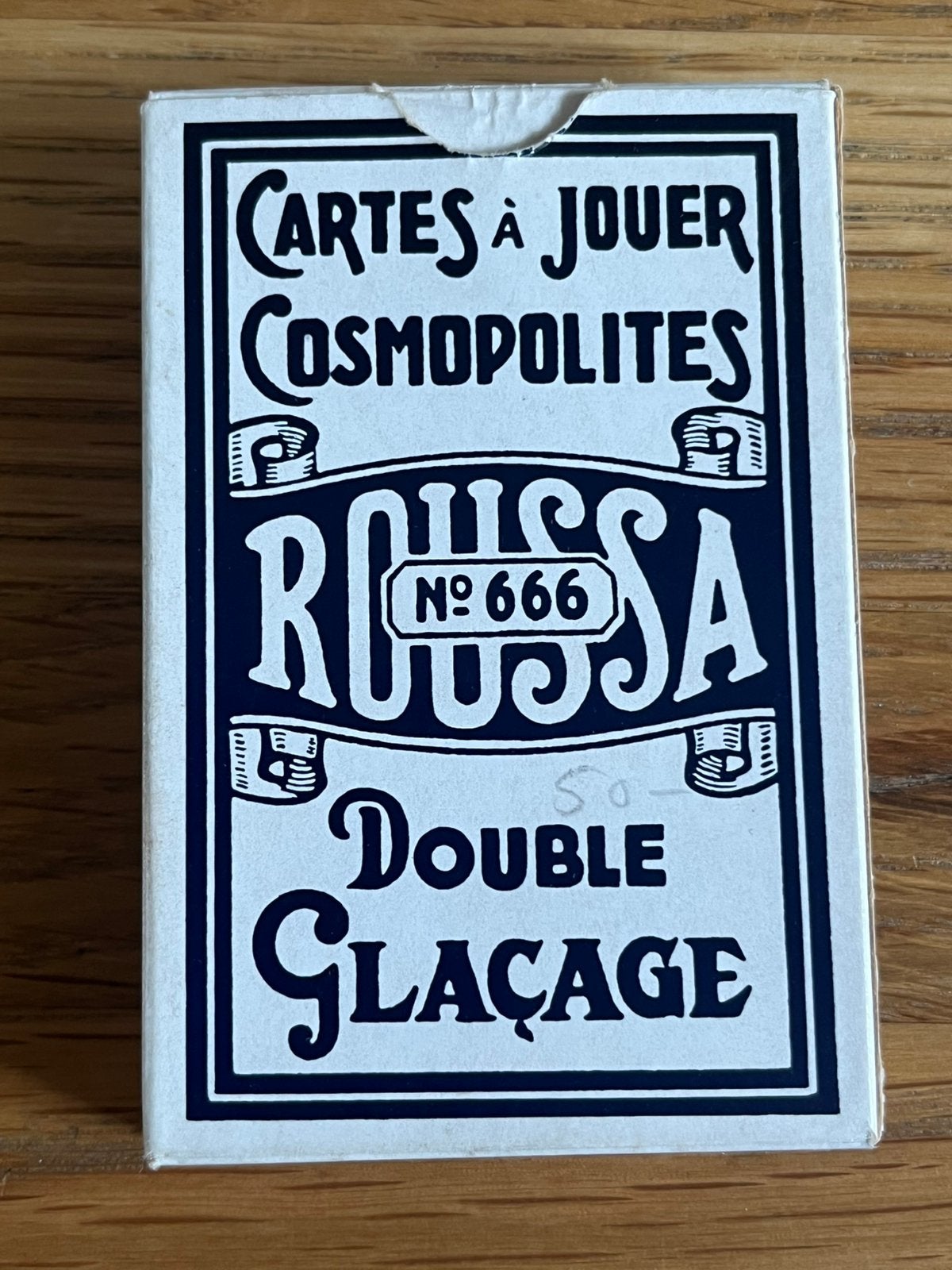 Speelkaarten Oud kaartspel Roussa No. 666 –  32 kaarten, Verzamelen, Verzenden, Gebruikt, Speelkaart(en)