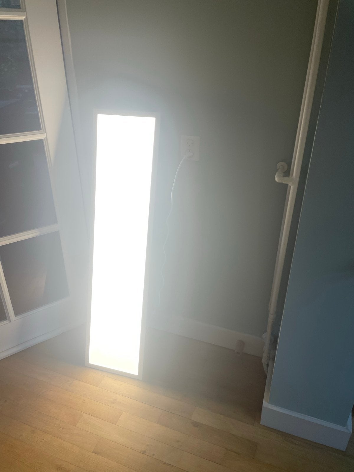 6x LED paneel 3000K, 30W, 30x120 cm, Wit, Overige merken, Zo goed als nieuw, Modern