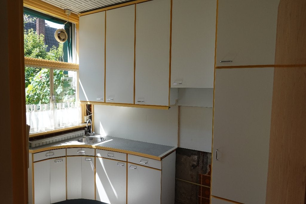 Bijkeuken; perfect voor garage, wasruimte, bijkeuken, Huis en Inrichting, Ophalen, Gebruikt, 200 cm of meer, Wit