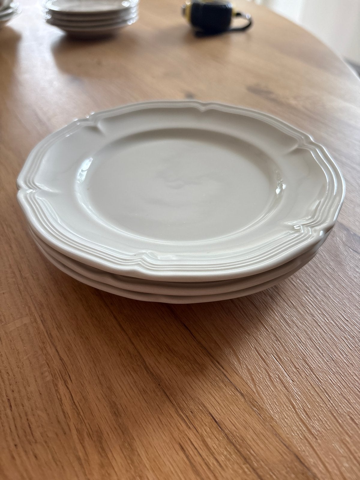 Villeroy & Boch Manoir gebaksbordjes - 3 stuks, Klassiek, Villeroy & Boch, Ophalen of Verzenden, Zo goed als nieuw