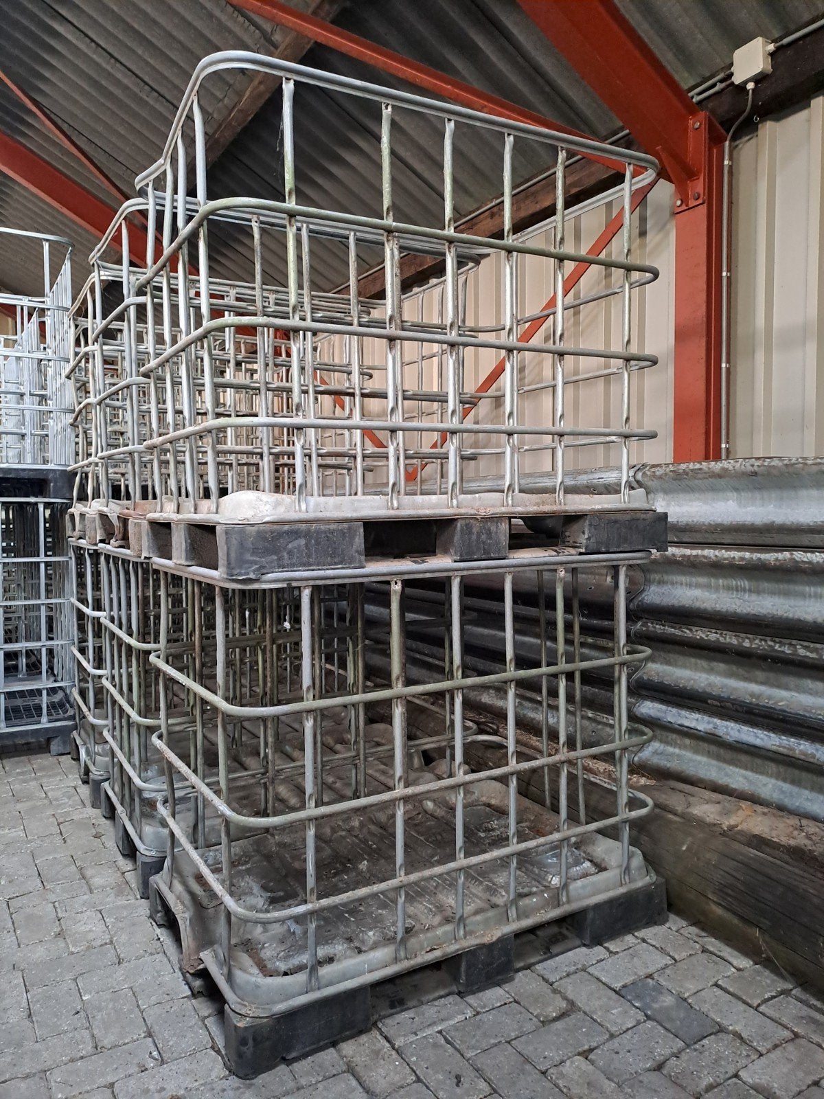 IBC kooien 600L, Doe-het-zelf en Verbouw, Kratten en Dozen, Gebruikt, Krat, 100 cm of meer, 50 cm of meer, 60 cm of meer, Ophalen of Verzenden