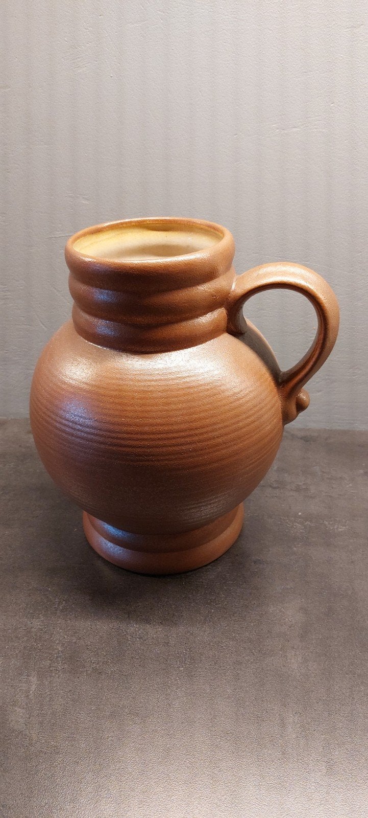 Duitse kan bruin/vaas/pot, Ophalen of Verzenden