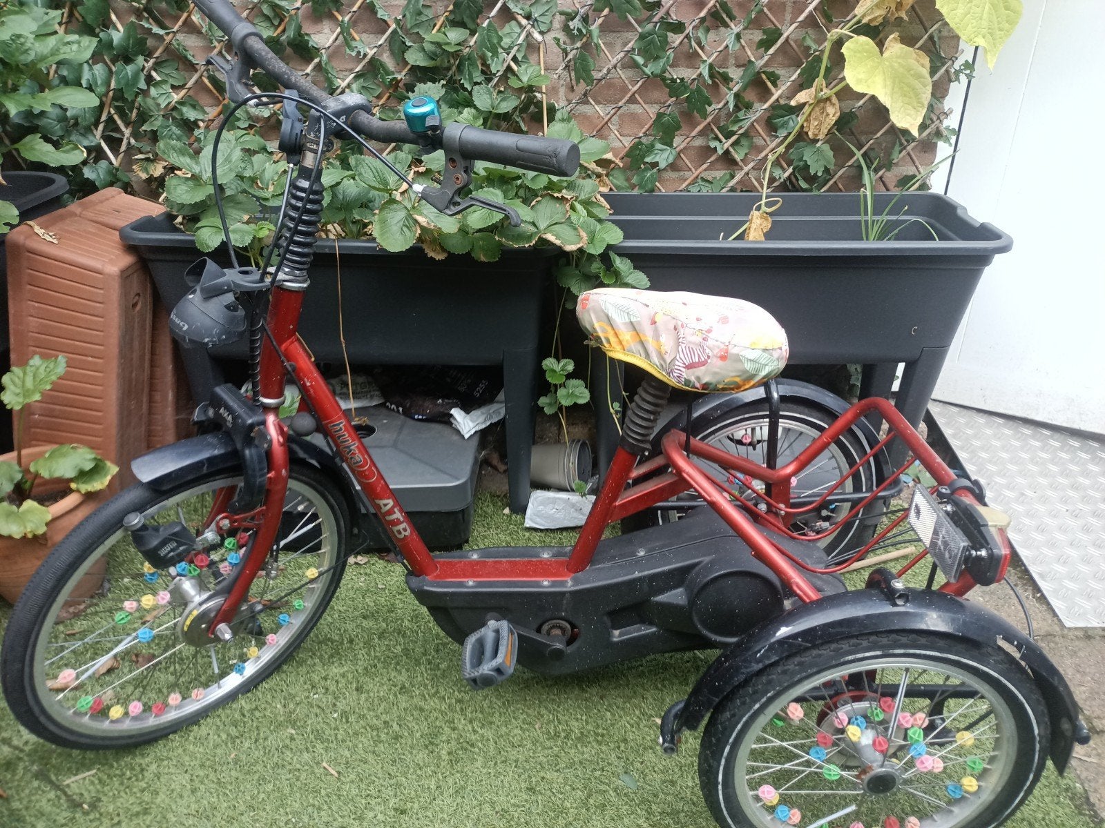 Huka ATB kinderfiets - Unieke driewieler, Ophalen, Gebruikt, Velgrem, Huka