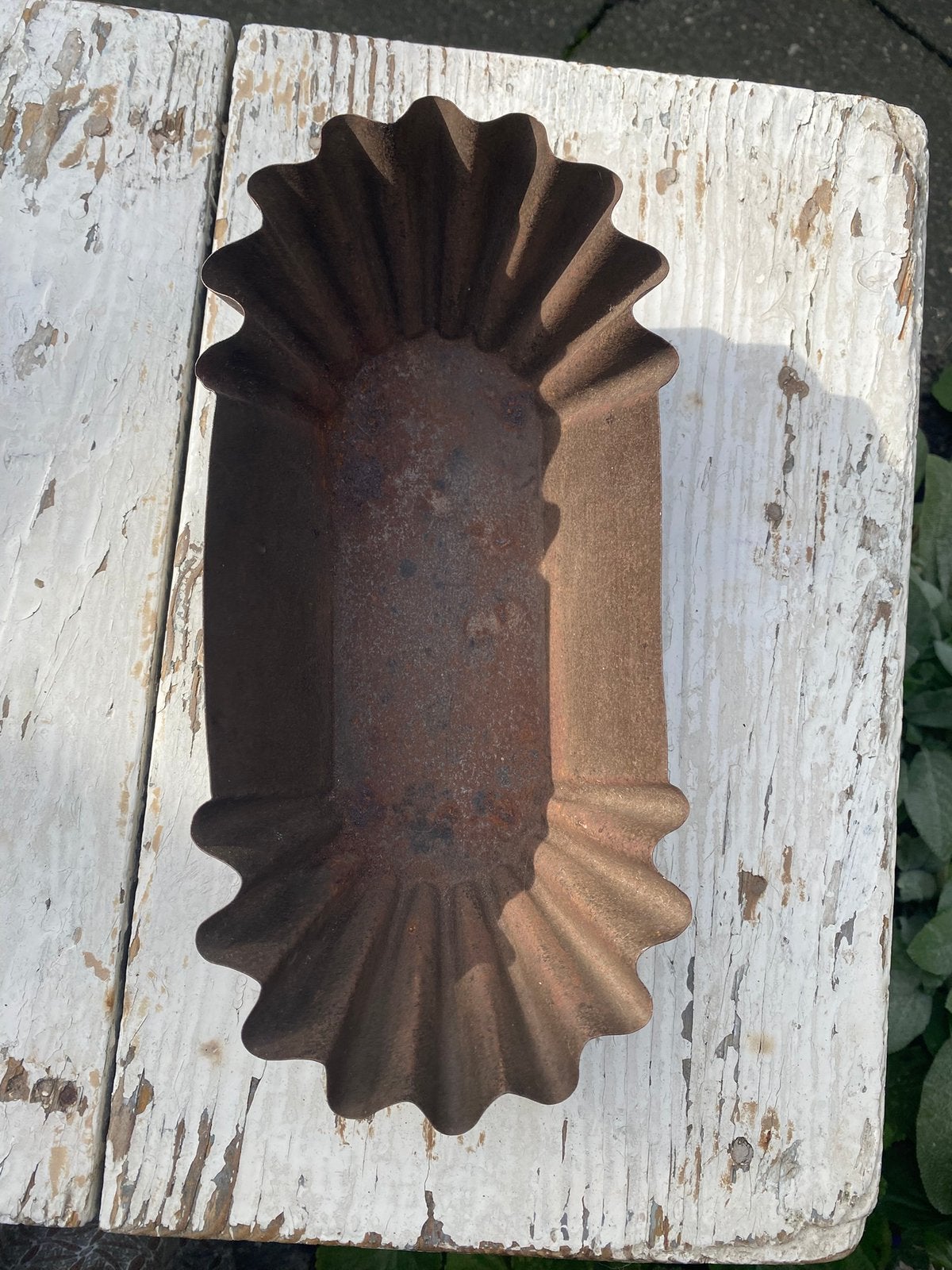 Brocante bakvorm, Ophalen of Verzenden, Gebruikt