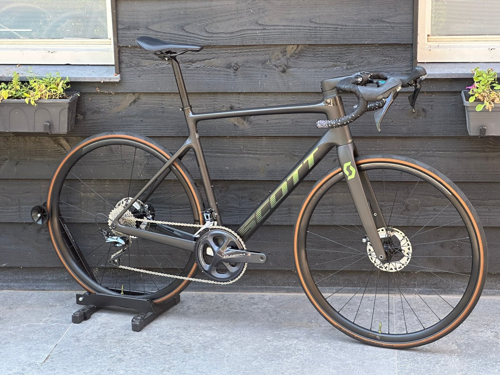 Scott Addict 20 Ultegra L incl GARANTIE, Carbon, ., Zo goed als nieuw, Meer dan 20 versnellingen