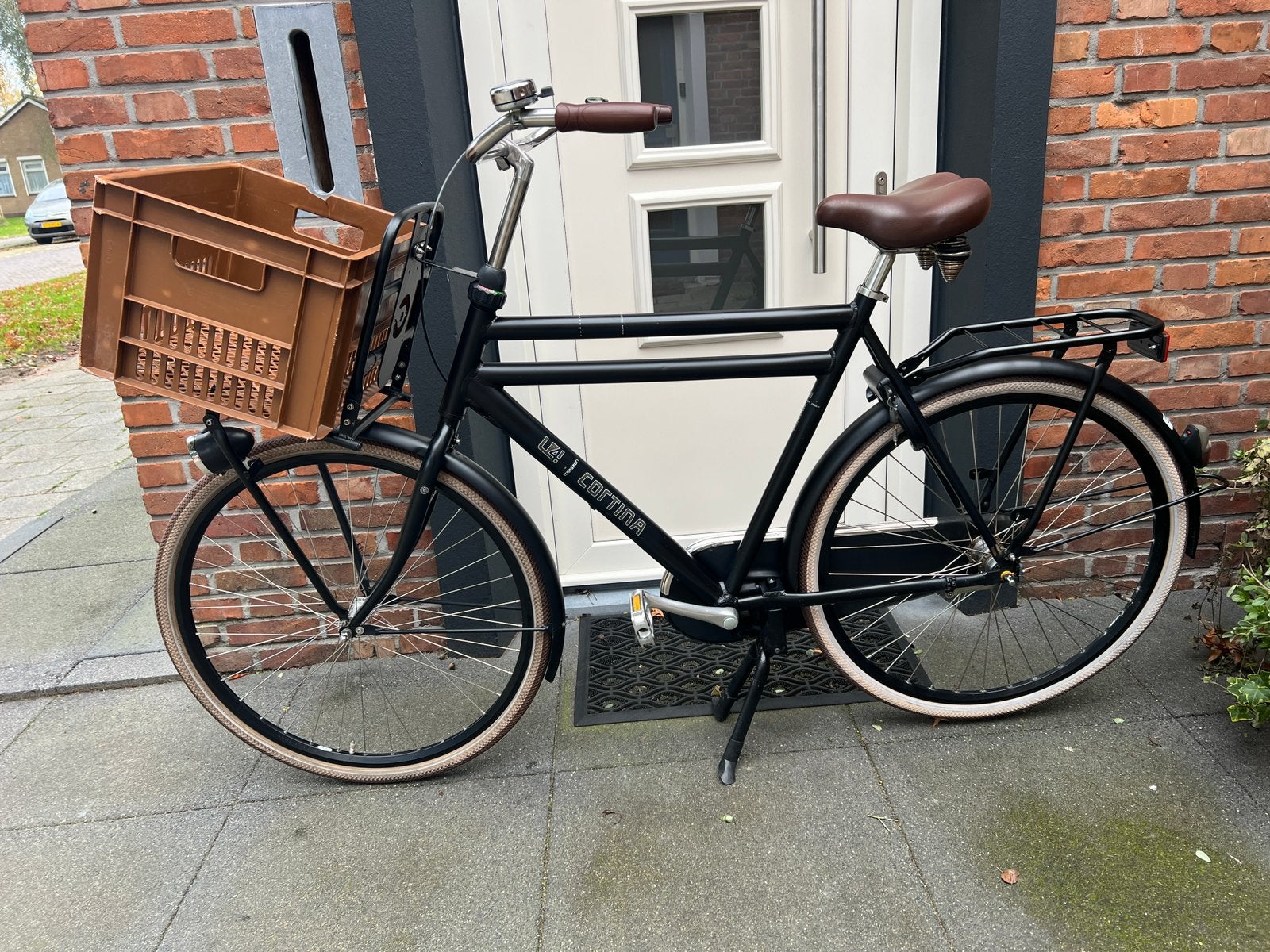 Cortina U4 Transport Heren/Jongensfiets 28 inch, Fietsen en Brommers, Versnellingen, Zo goed als nieuw, 57 tot 61 cm, Ophalen