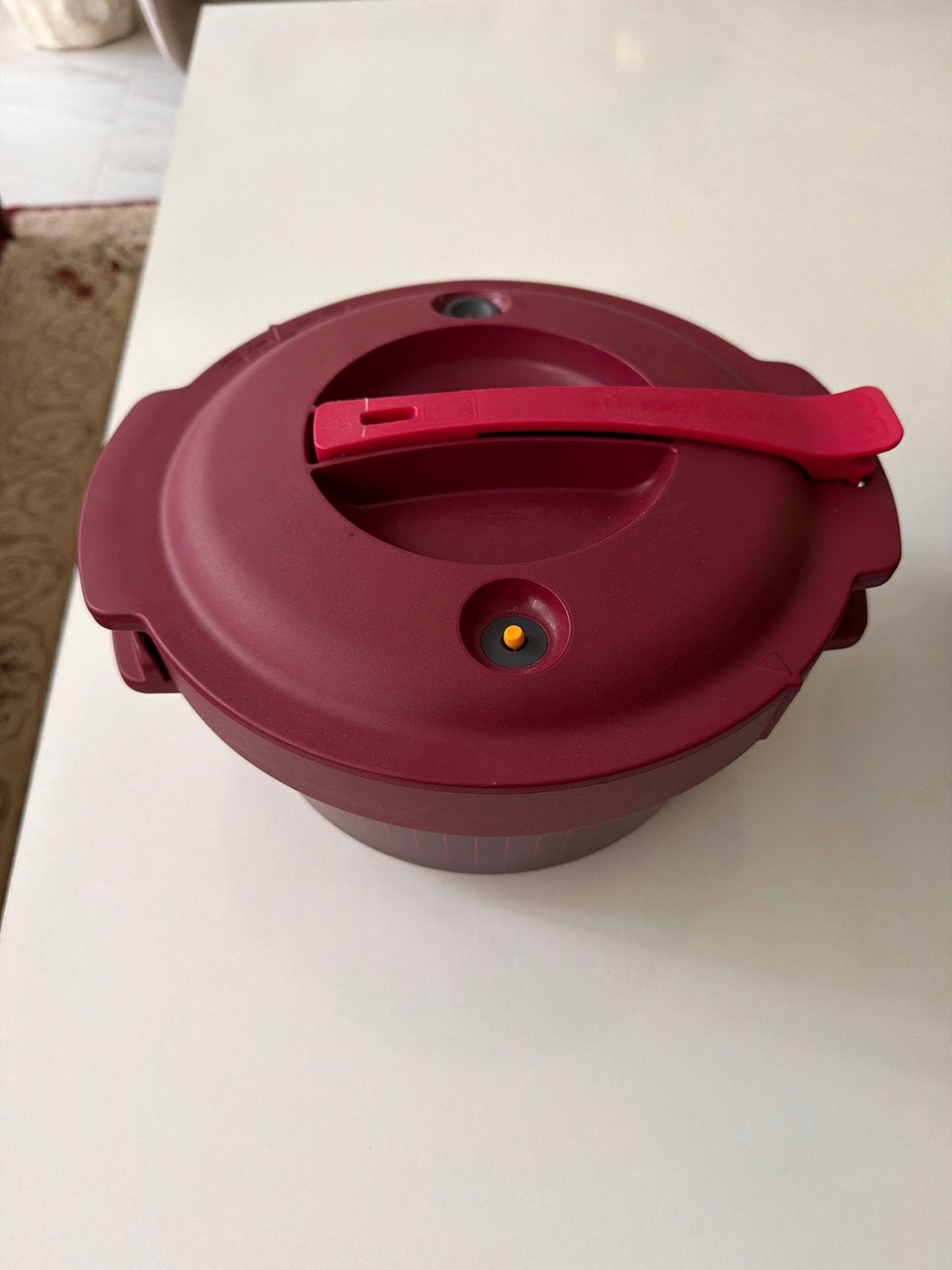 Tupperware Snelkookpan - Ideaal voor snel en gezond koken, Gebruikt, Overige typen, Ophalen of Verzenden, Magnetronbestendig