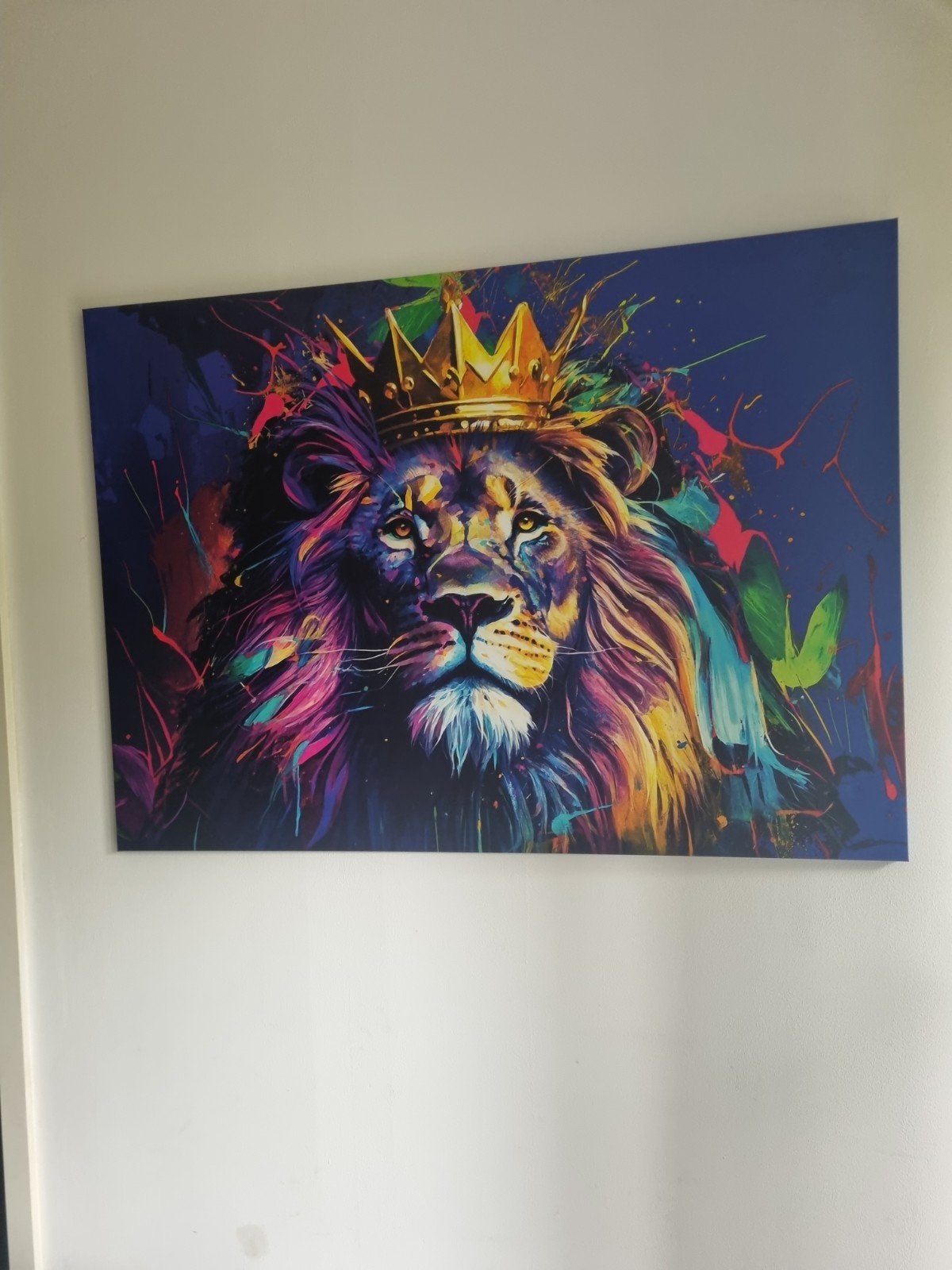 3 Canvas schilderijen 45 per stuk of allemaal voor 125, Gebruikt, Ophalen of Verzenden, Print, 75 tot 100 cm