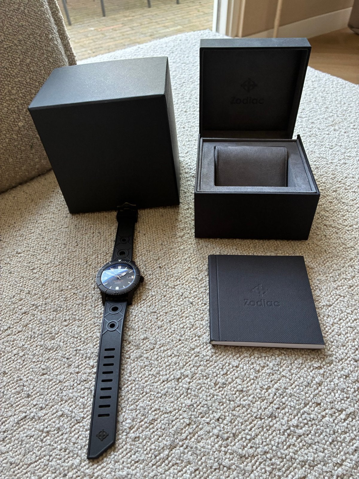 Zodiac Super Sea Wolf Automatic 200m - Nieuw & Origineel, Overige merken, Staal, Polshorloge, Nieuw