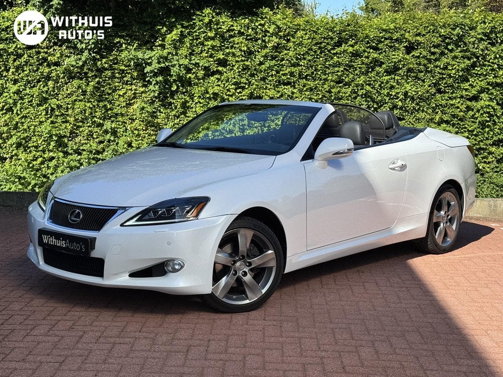 Lexus IS Cabriolet 250C Luxury MarkLevinson Stoelkoeling, Auto's, Lexus, Automaat, Achterwielaandrijving, Gebruikt, Cabriolet