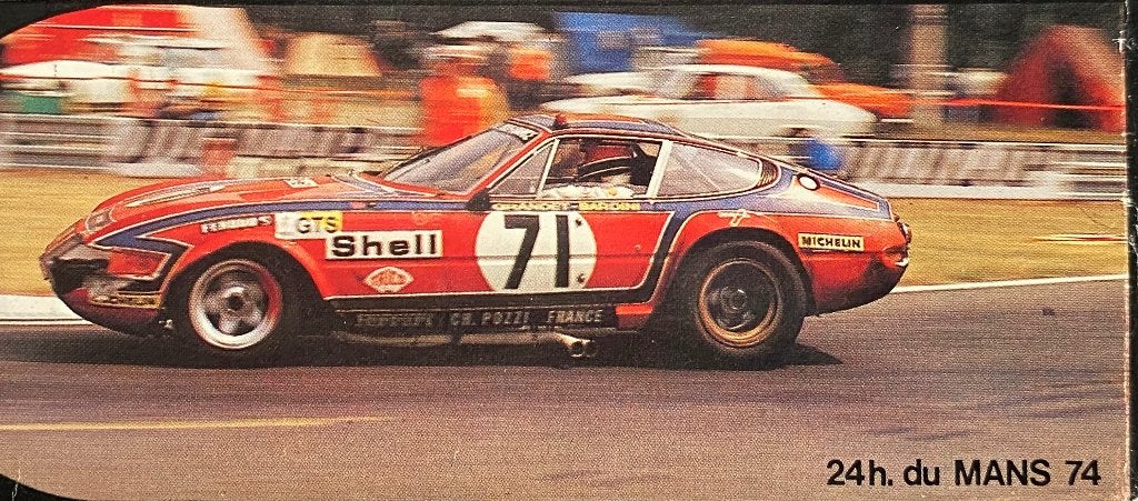 Ferrari Daytona 1:43 Solido kit 24h. Du Mans 74, Ophalen of Verzenden, Nieuw, Auto, Solido