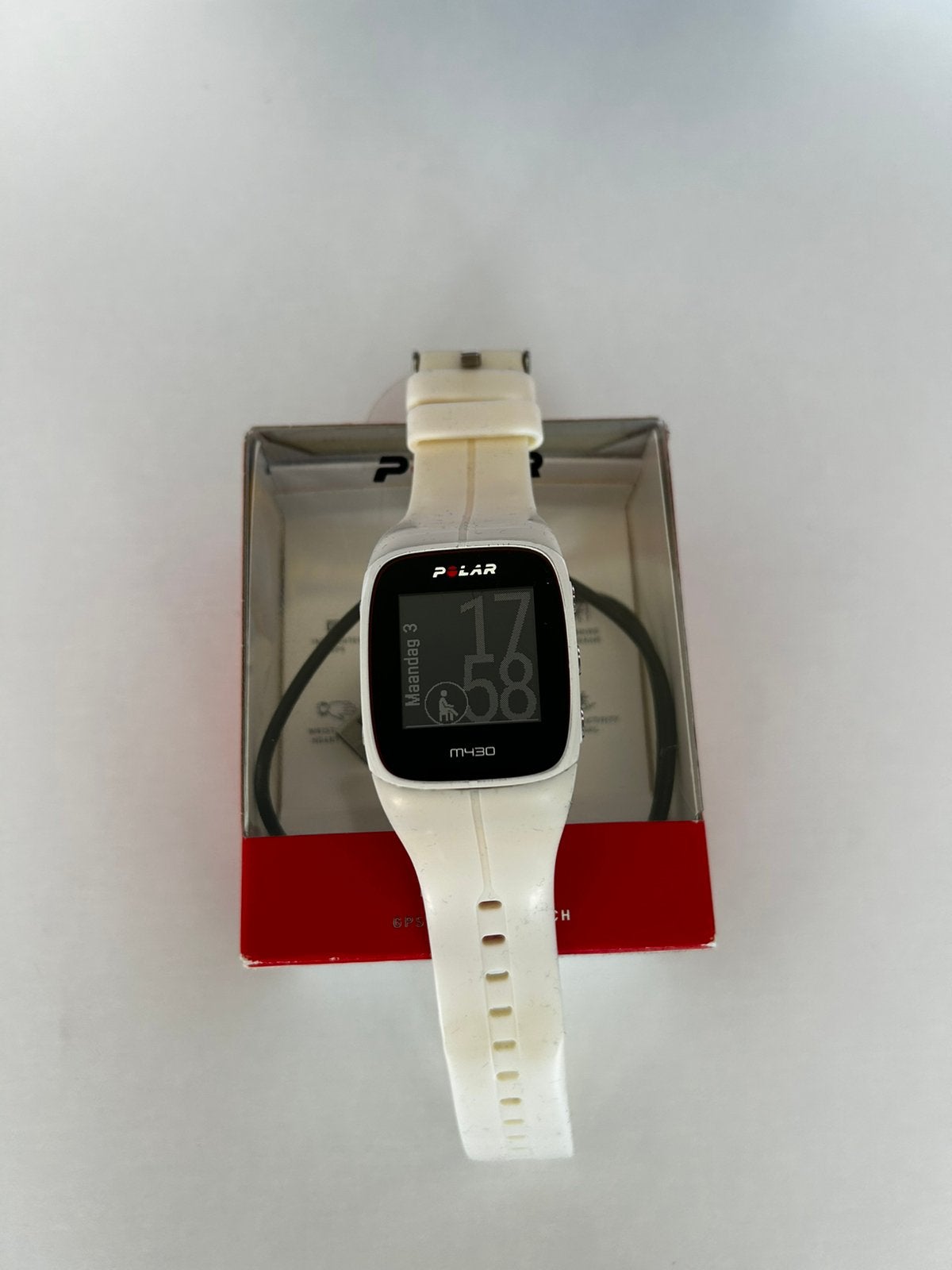 Polar M430 sport horloge, Sport en Fitness, Hartslagmeters, Verzenden, Gebruikt, Polar, Met loopsnelheid