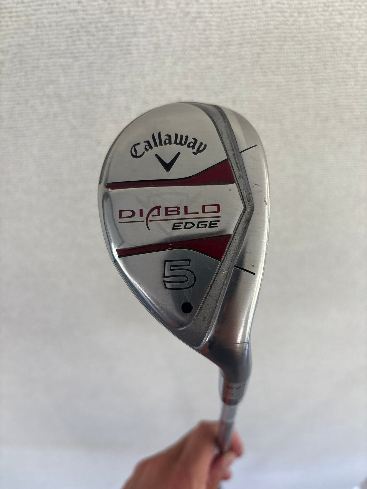 Callaway Diablo Edge Hybride 5 | W Flex | Nette Staat, Sport en Fitness, Golf, Callaway, Ophalen of Verzenden, Zo goed als nieuw