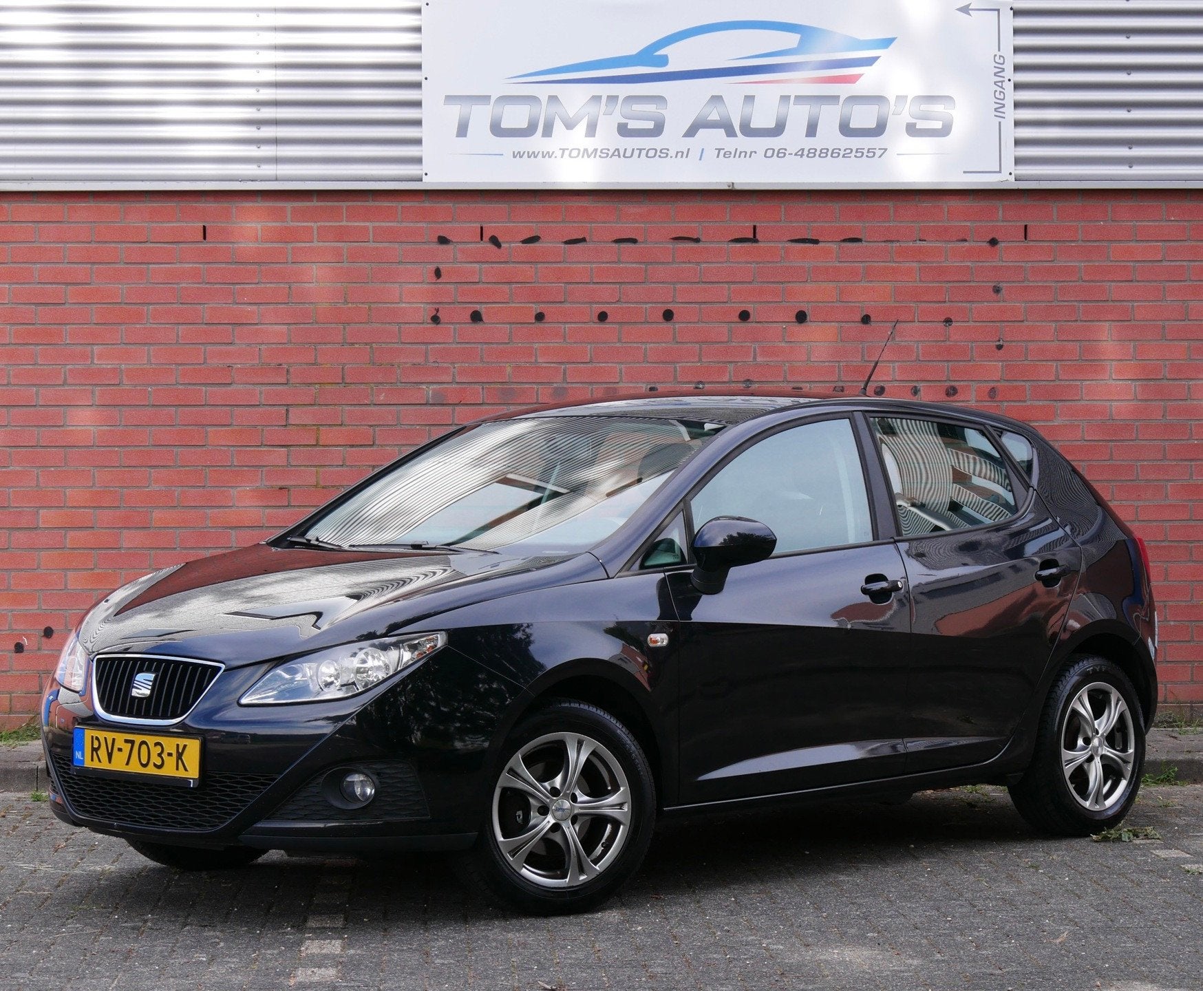 Seat Ibiza 1.2 Reference. airco. ketting hoorbaar, Voorwielaandrijving, Stof, 1198 cc, Bedrijf