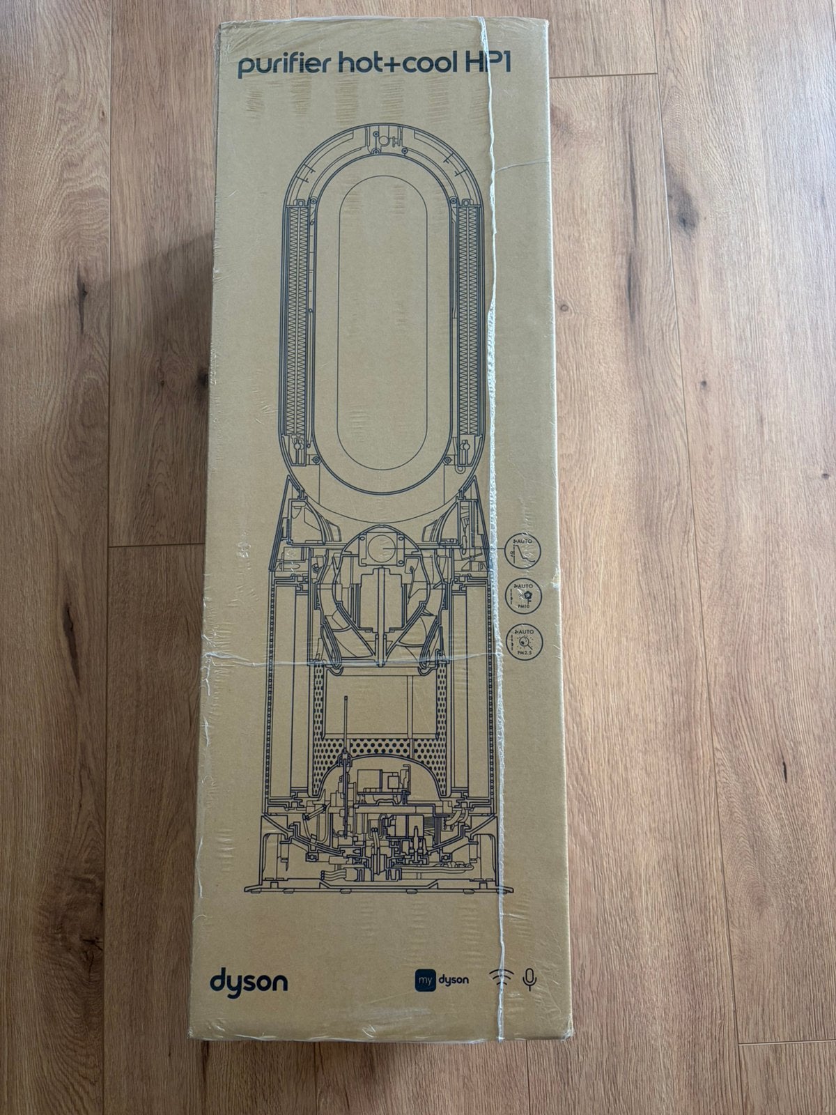 Dyson Hot Cool HP1 New in box! 2026model, Ophalen of Verzenden, Ventilator met afstandsbediening, Nieuw, Torenventilator
