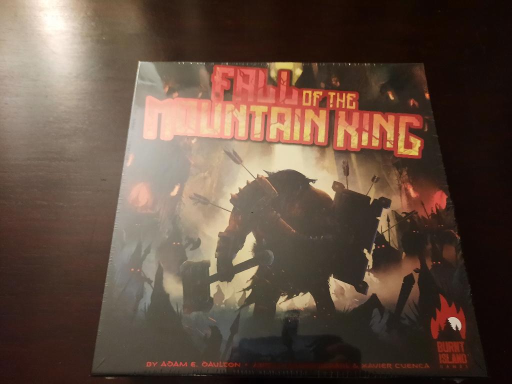 Fall of the Mountain King (Kickstarter), Vijf spelers of meer, Ophalen, Nieuw