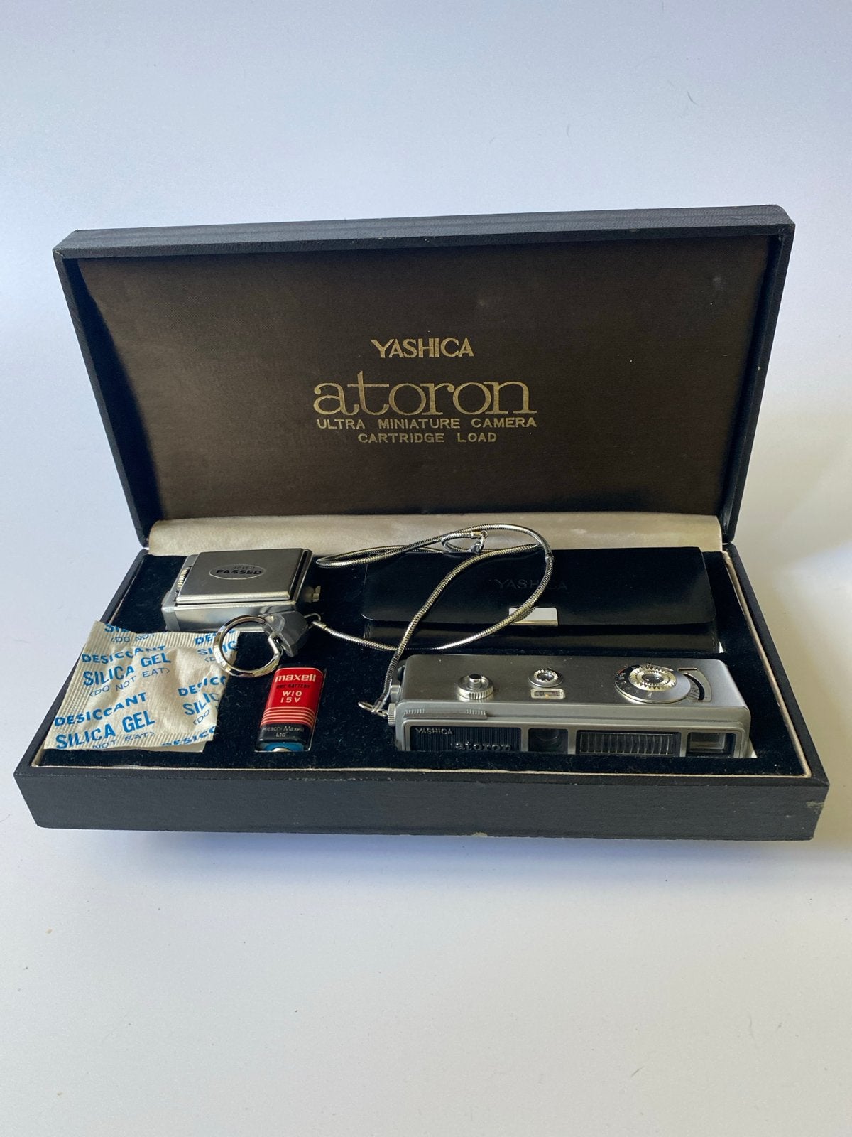 Yashica Atoron Ultra Miniatuur Camera - Nieuw in doos!, Ophalen of Verzenden, Nieuw, Compact, Overige Merken