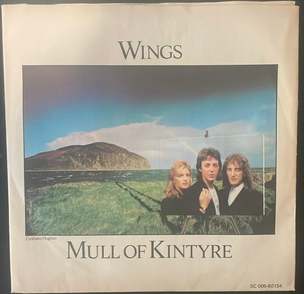 Wings - Mull of kintyre, Cd's en Dvd's, Vinyl Singles, Ophalen of Verzenden, Zo goed als nieuw, Pop