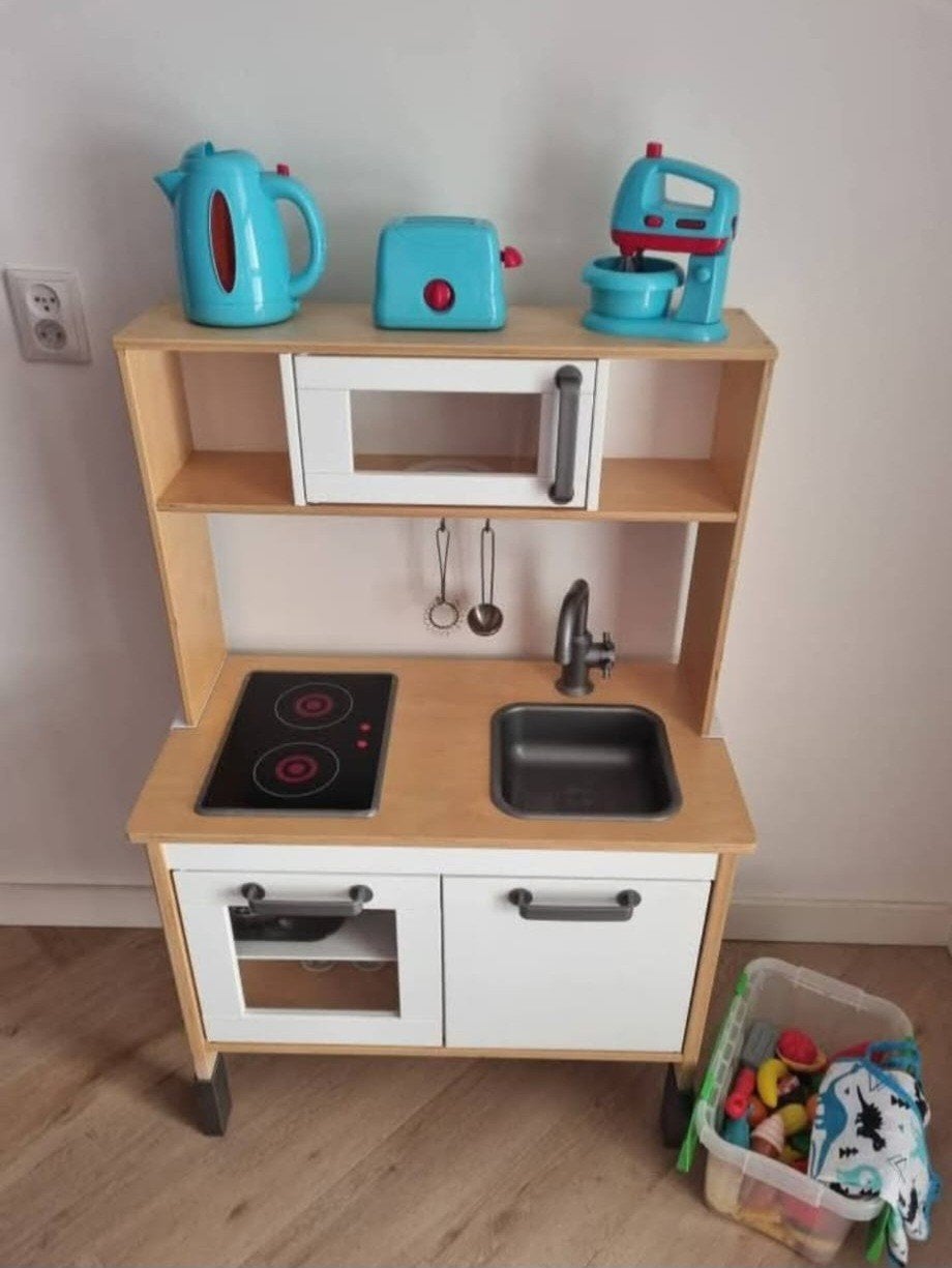 Ikea speelgoedkeuken met toebehoren, zeer nette staat, Kinderen en Baby's, Speelgoed | Educatief en Creatief, Ophalen, Zo goed als nieuw