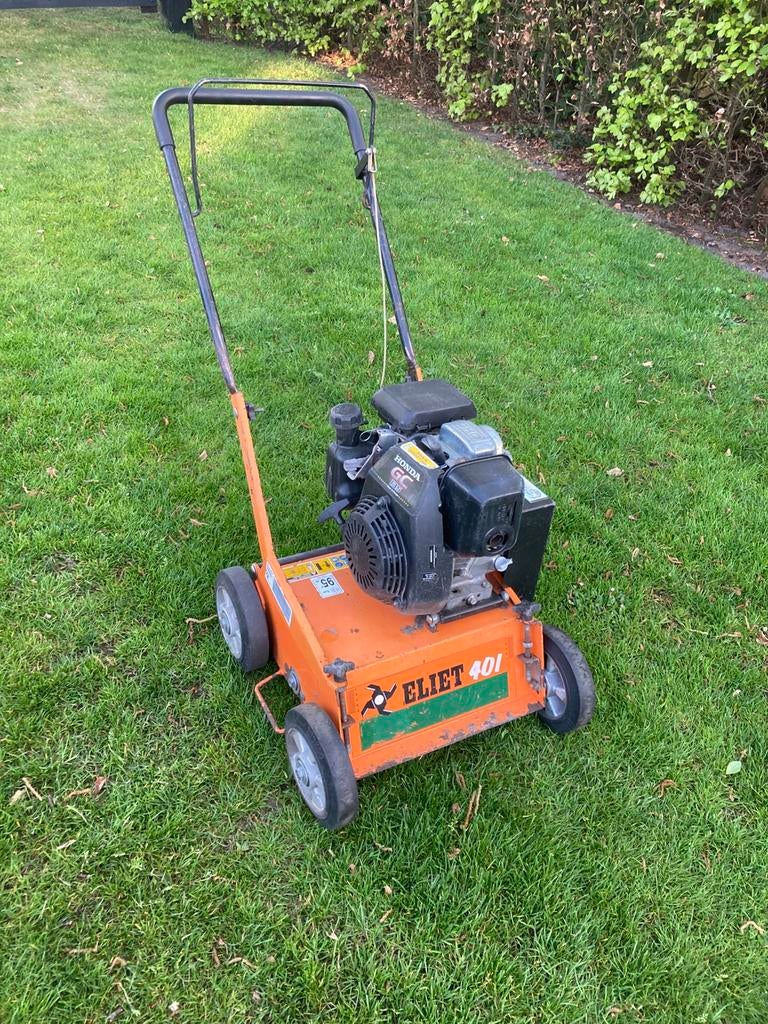 Eliet verticuteermachine, Ophalen, Gebruikt, Benzine