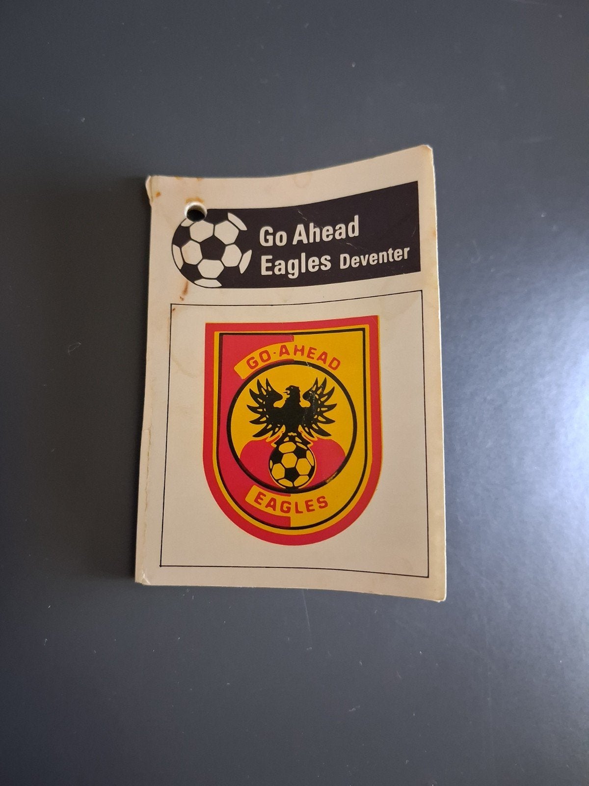 GO Ahead Eagles seizoensgidsje 1981 1982 calve zeldzaam, Maat XL, Ophalen of Verzenden, Shirt
