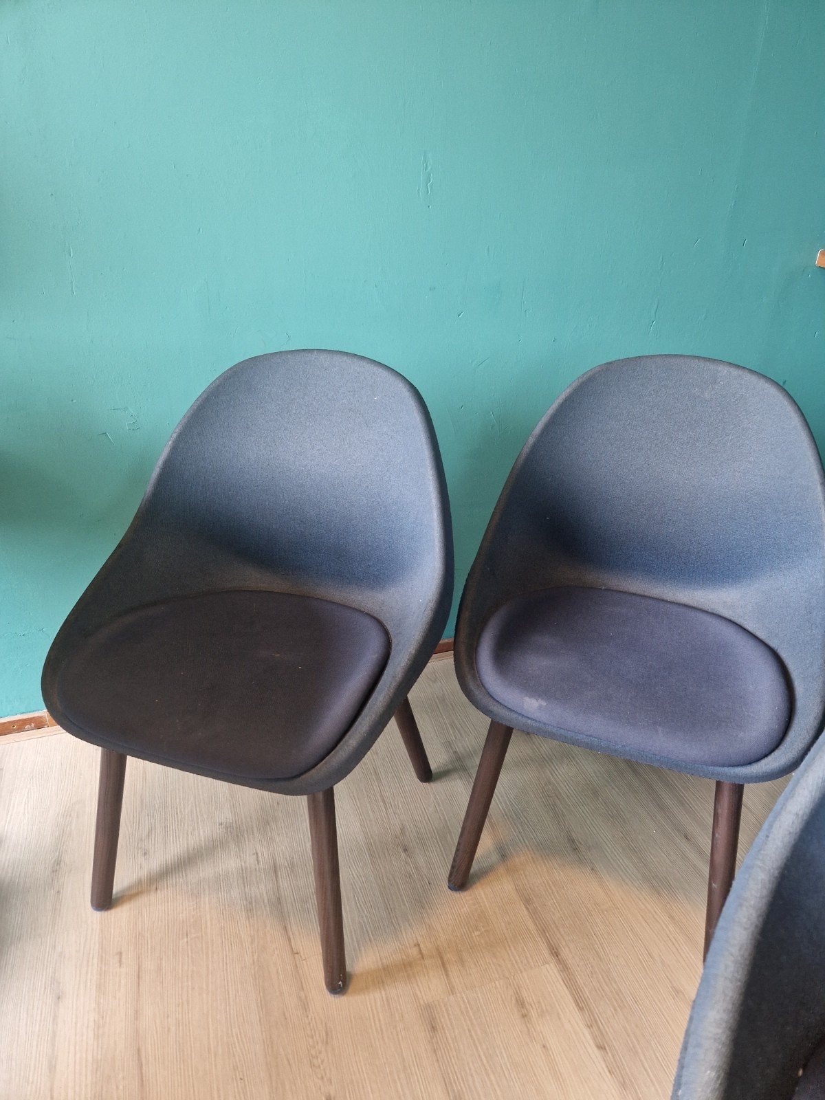 IKEA Baltsar stoelen set x4, Ophalen, Gebruikt, Blauw, Vier