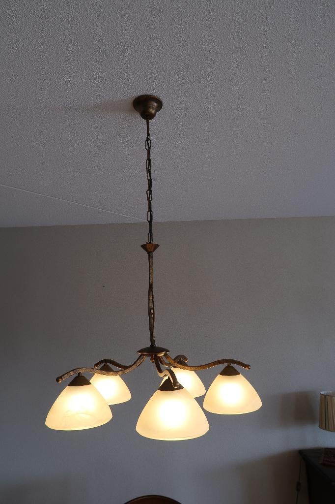 Prachtige klassieke hanglamp, Ophalen, Klassiek, Zo goed als nieuw, 75 cm of meer