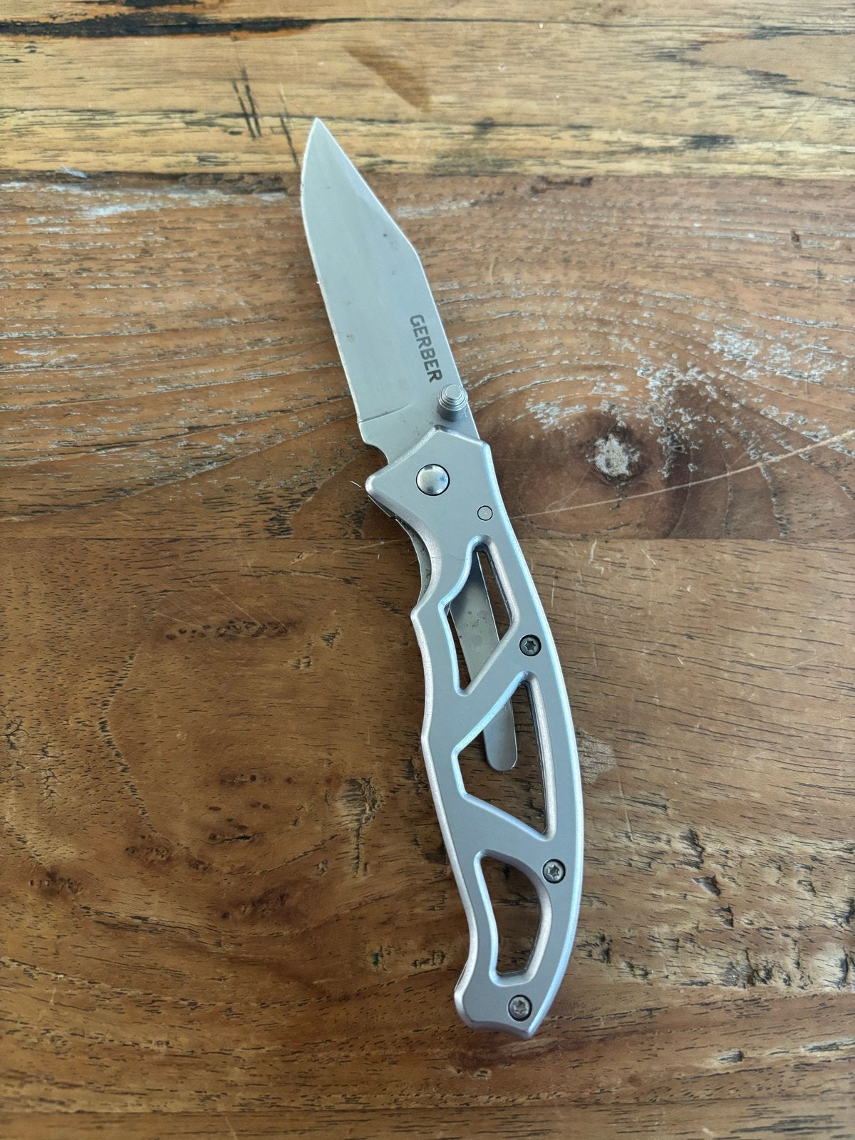 Gerber Zakmes - Compact en Duurzaam, Ophalen of Verzenden, Gebruikt, Snijgereedschap, Overige merken