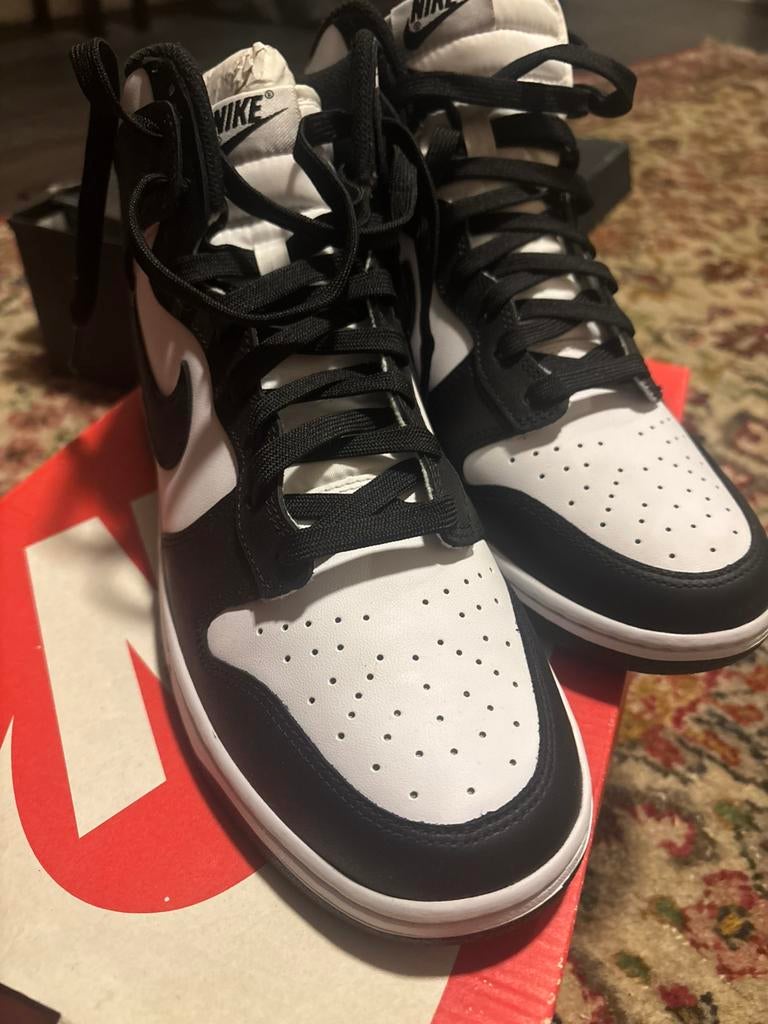 Nike Dunk Hi panda 44,5, Kleding | Heren, Schoenen, Zwart, Nieuw, Ophalen of Verzenden, Sneakers of Gympen